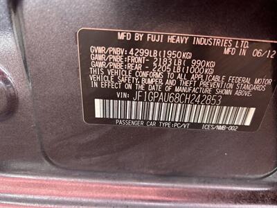 2012 Subaru Impreza 2.0i Sport Limited   - Photo 6 - Chula Vista, CA 91911