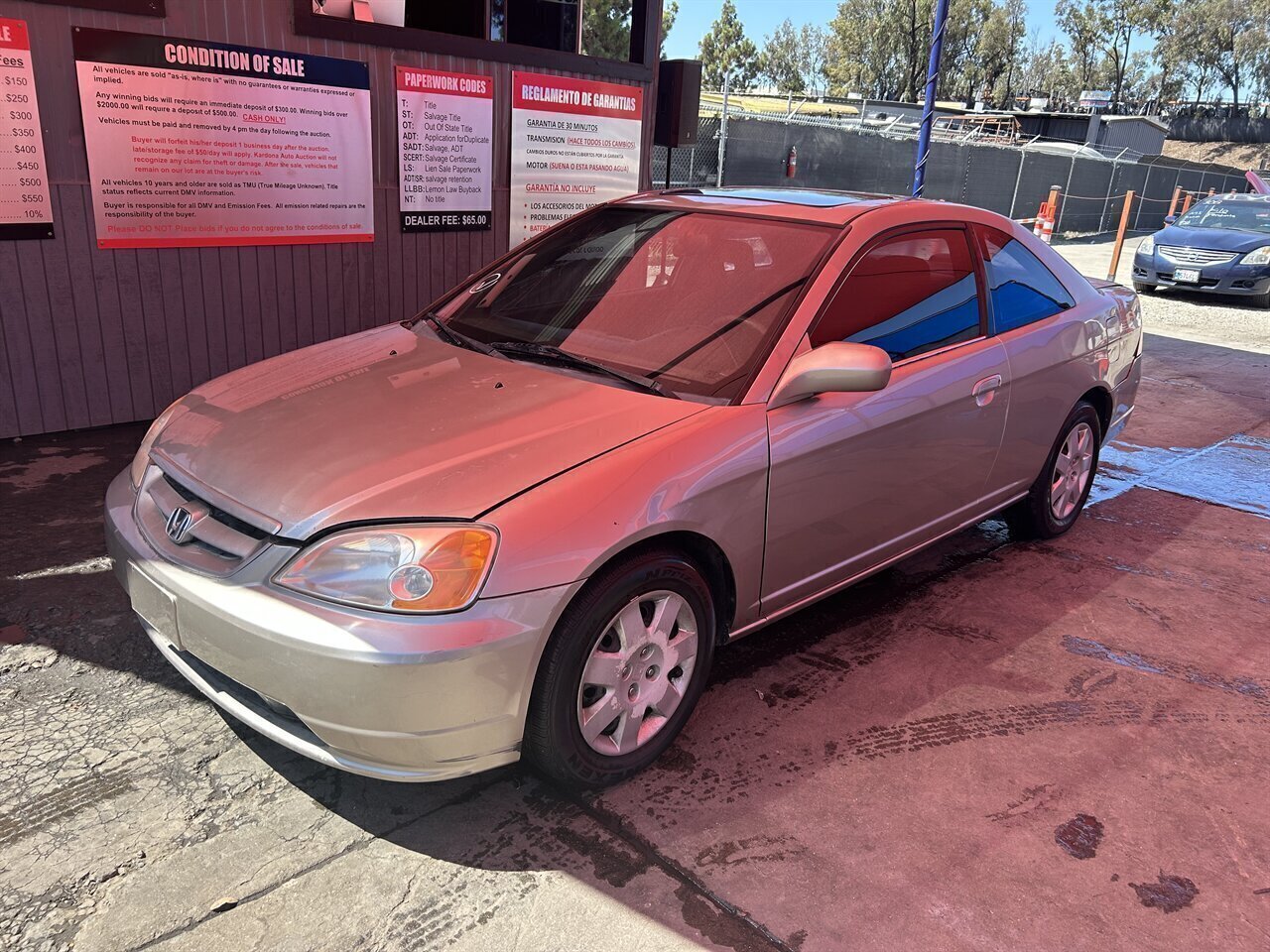 2002 Honda Civic EX   - Photo 1 - Chula Vista, CA 91911