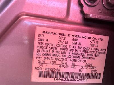 2008 Nissan Altima 2.5 S   - Photo 7 - Chula Vista, CA 91911