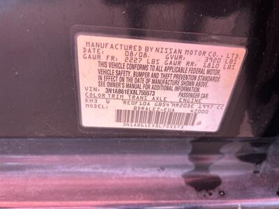 2008 Nissan Sentra 2.0 S   - Photo 6 - Chula Vista, CA 91911