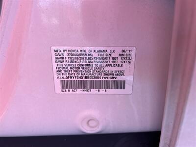 2011 Honda Pilot EX-L   - Photo 7 - Chula Vista, CA 91911