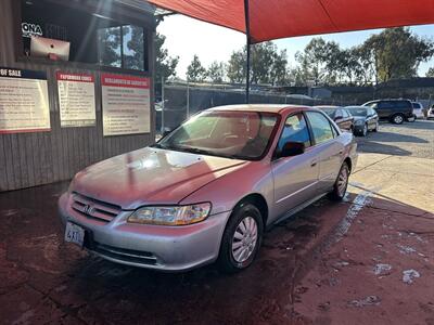 2002 Honda Accord Value Package Sedan