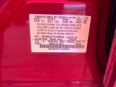 2007 Nissan Sentra 2.0   - Photo 8 - Chula Vista, CA 91911
