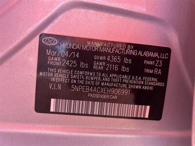2014 Hyundai SONATA GLS   - Photo 7 - Chula Vista, CA 91911
