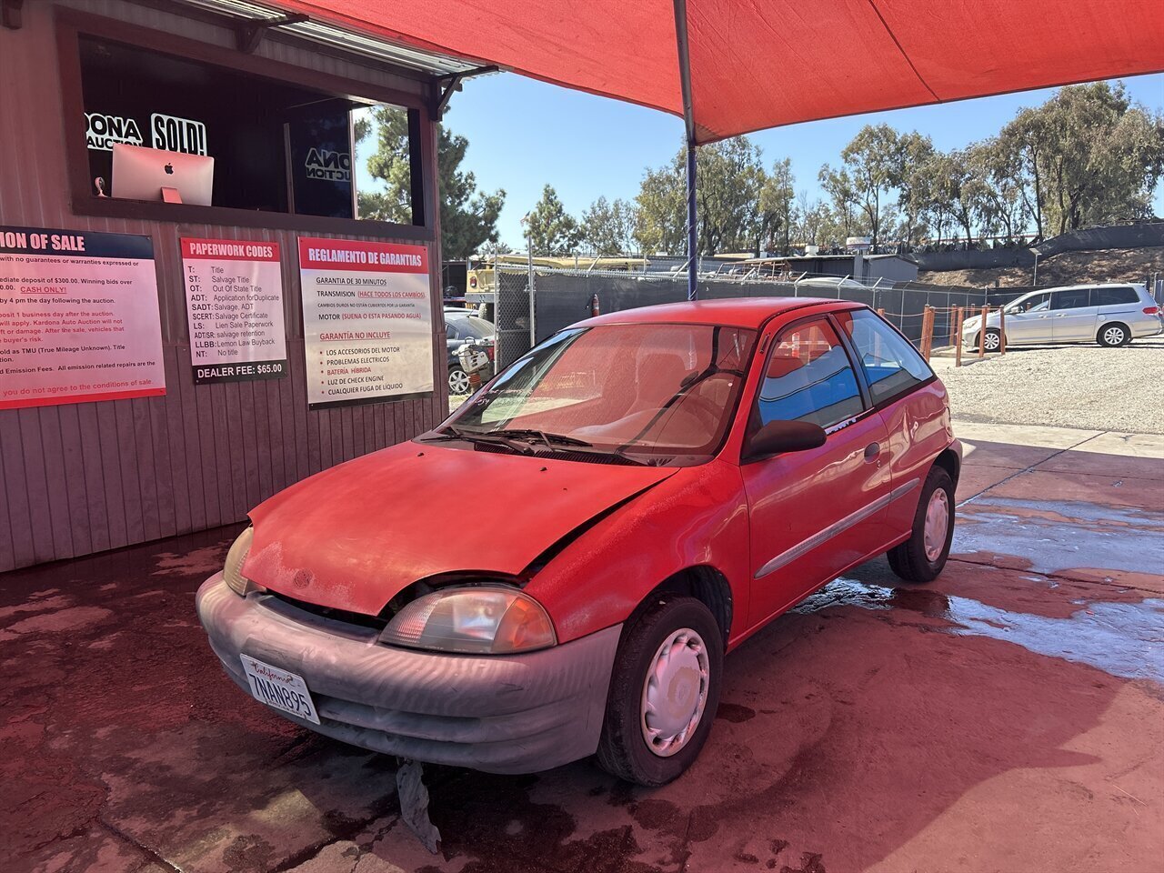 2001 Suzuki Swift GA   - Photo 1 - Chula Vista, CA 91911