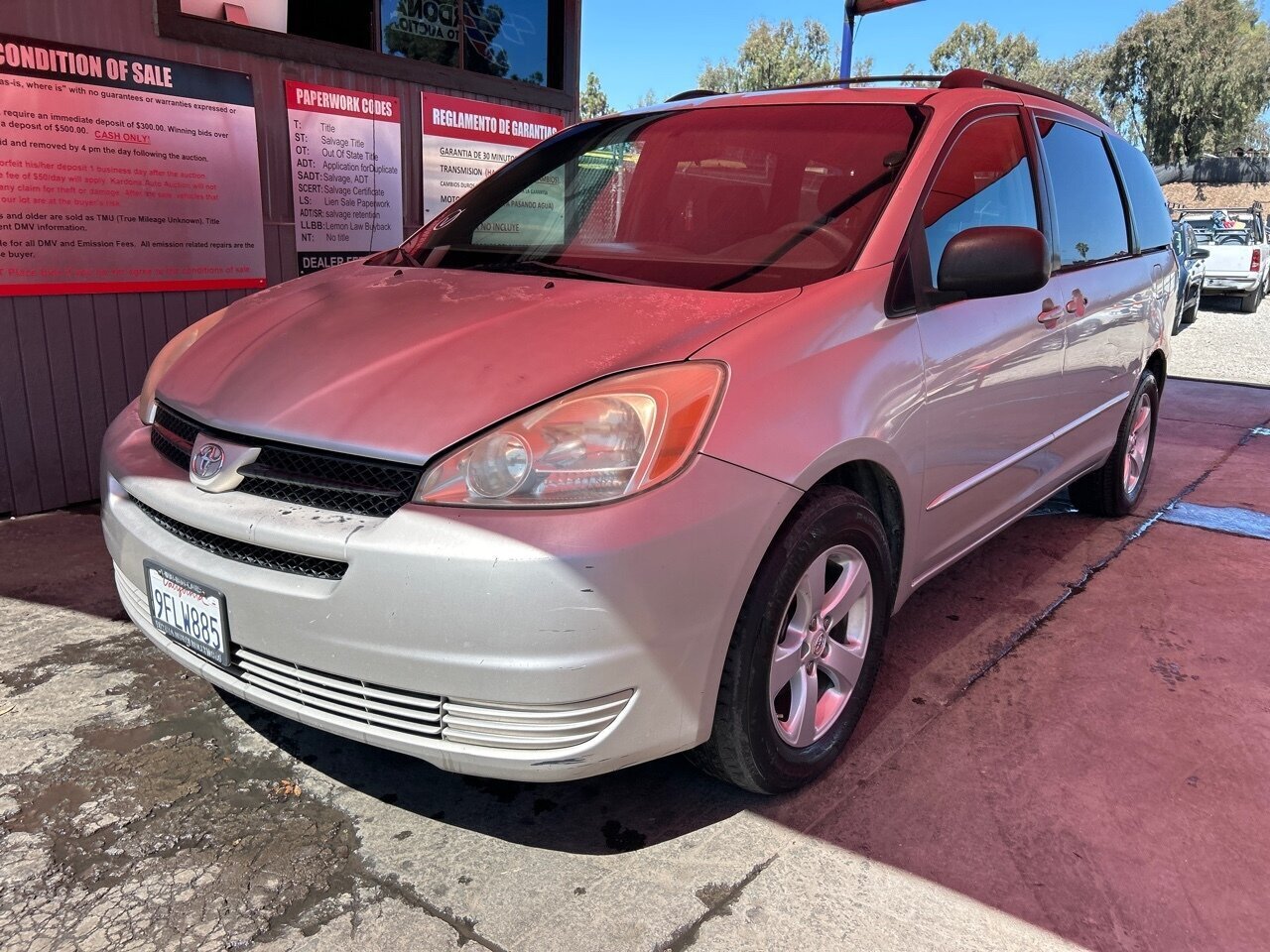 2004 Toyota Sienna CE 7 Passenger - Photo 1 - Chula Vista, CA 91911