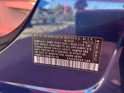 2013 Volkswagen Jetta SE PZEV   - Photo 7 - Chula Vista, CA 91911