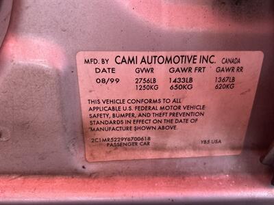 2000 Chevrolet Metro LSi - Photo 7 - Chula Vista, CA 91911