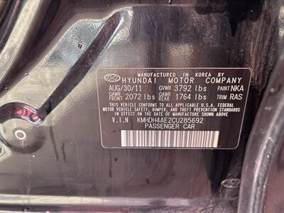 2012 Hyundai ELANTRA GLS   - Photo 7 - Chula Vista, CA 91911