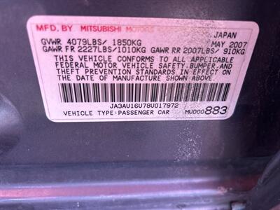 2008 Mitsubishi Lancer DE   - Photo 7 - Chula Vista, CA 91911