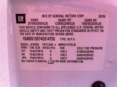 2004 Chevrolet Trailblazer LS   - Photo 7 - Chula Vista, CA 91911
