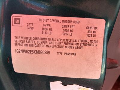 1999 Pontiac Grand Am GT   - Photo 7 - Chula Vista, CA 91911