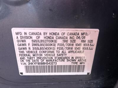 2006 Honda Pilot LX   - Photo 6 - Chula Vista, CA 91911