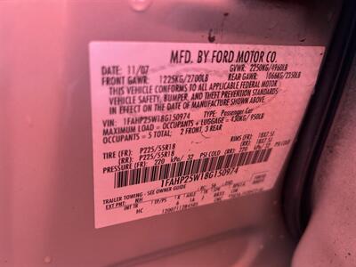 2008 Ford Taurus Limited   - Photo 7 - Chula Vista, CA 91911