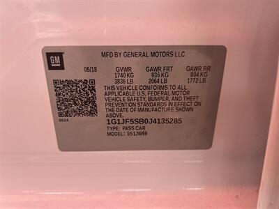 2018 Chevrolet Sonic Premier Auto   - Photo 7 - Chula Vista, CA 91911