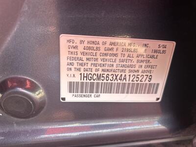 2004 Honda Accord LX   - Photo 7 - Chula Vista, CA 91911