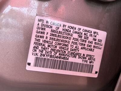 2004 Honda Pilot EX-L   - Photo 7 - Chula Vista, CA 91911