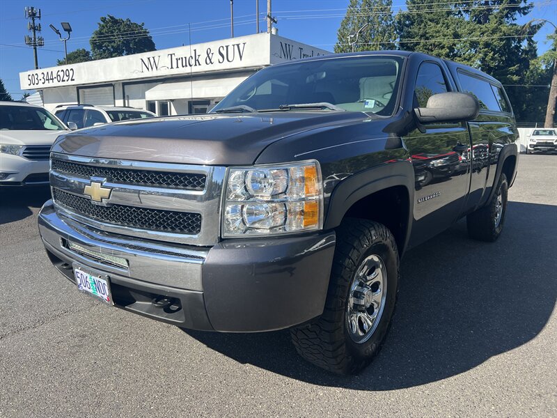 2011 Chevrolet Silverado 1500 Work Truck  4.3 V6, 4X4, 4WD, 4 Wheel Drive, Regular Cab, Cannopy, Lightbar