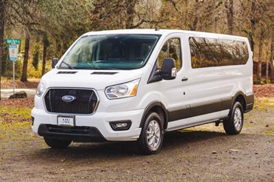 2021 Ford Transit XLT  3.5 V6 Flex Fuel, 12 person Passenger Van, Rear Wheel Drive