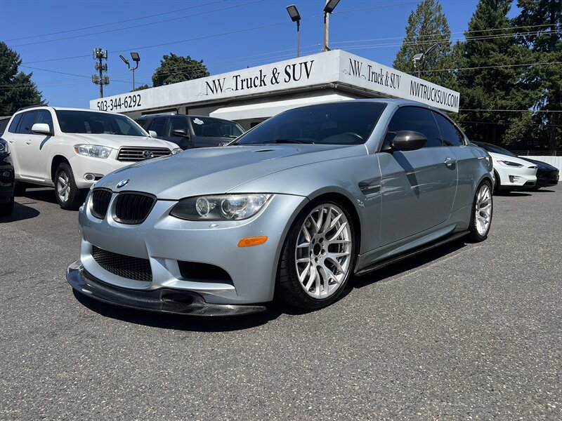 2011 BMW M3  4.0 V8, Convertible, DCT Dual Clutch Transmission, 8 Cylinder, Lowering Springs, Straight Pipe Exhaust, Carbon Fiber Trim