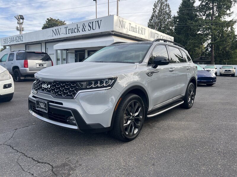 2022 Kia Sorento X-Line EX  2.5 Turbo, AWD, All Wheel Drive, Heated Leather Seats, Third Row Seating, PANO Roof, Navigation