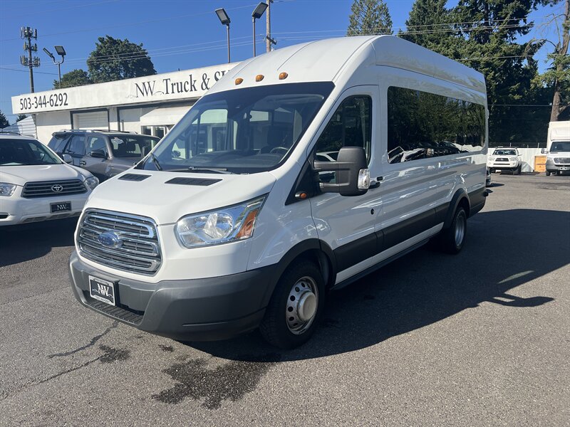 2016 Ford Transit XLT  High Roof, 15 Passenger Van, 3.2 Power Stroke Turbo Diesel, Dually, DRW, Dual Rear Wheel, Navigation, Backup Camera