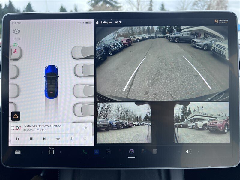 2022 Tesla Model Y Long Range Electric 346hp 389ft. lbs, AWD, Dual Motor, Backup Camera, Navigation, Leather Interior, White Interior, 3rd Row Seating. - Photo 26 - Milwaukie, OR 97267