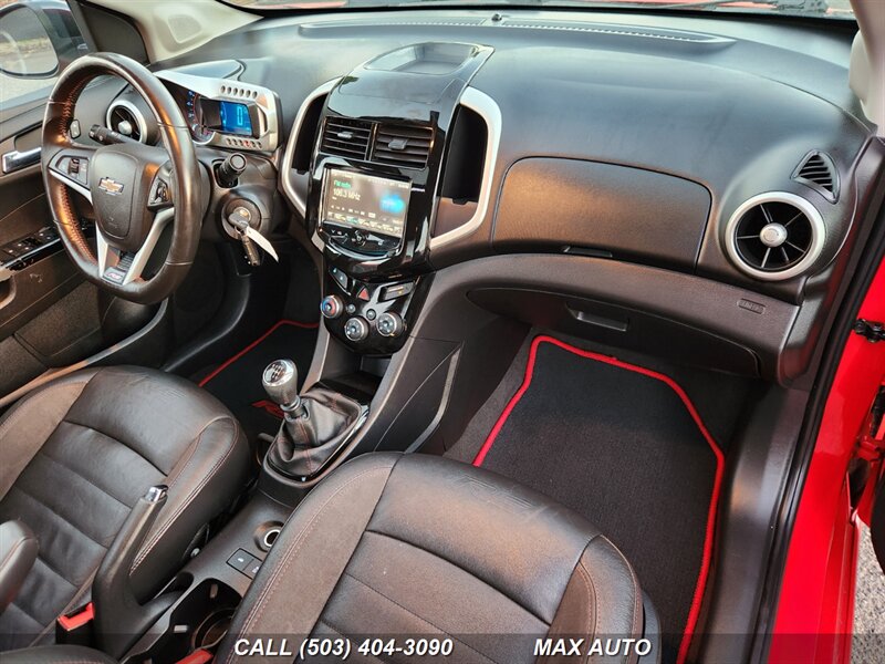 2016 Chevrolet Sonic RS Manual  