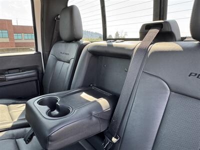 2016 Ford F-350 Super Duty Lariat Platinum  Crew Cab 4x4 - Photo 31 - Gresham, OR 97030