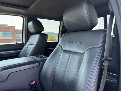 2016 Ford F-350 Super Duty Lariat Platinum  Crew Cab 4x4 - Photo 27 - Gresham, OR 97030