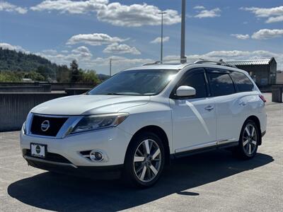 2015 Nissan Pathfinder Platinum V6  4x4