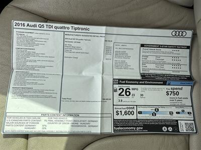 2016 Audi Q5 3.0 quattro TDI Premium Plus AWD - Photo 33 - Gresham, OR 97030