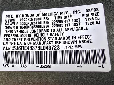 2008 Honda CR-V LX - Photo 2 - Chesterfield, MO 63005
