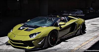 2014 Lamborghini Aventador WideBody Roadster 1 OF 1  