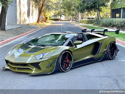 2014 Lamborghini Aventador WideBody Roadster 1 OF 1  