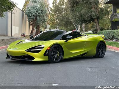 2022 McLaren 720S Spider ($375K MSRP) HEAVY CARBON + EM ROOF  