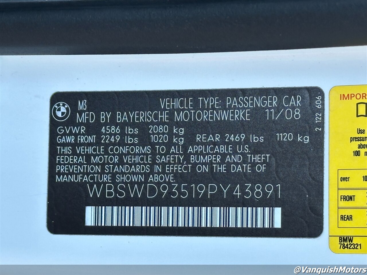 2009 BMW M3 CARBAHN 4.6L BIG BOY E90 - Photo 42 - Concord, CA 94520