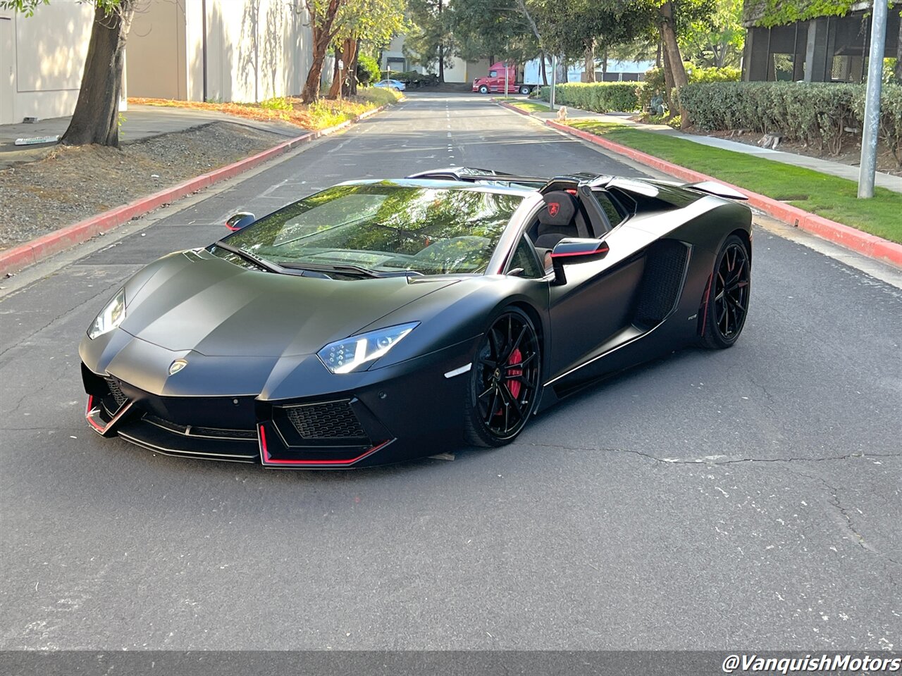 2016 Lamborghini Aventador LP 700-4 Pirelli Edition  Matte Black - Photo 47 - Concord, CA 94520