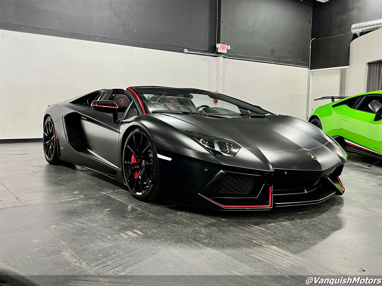 2016 Lamborghini Aventador LP 700-4 Pirelli Edition  Matte Black - Photo 37 - Concord, CA 94520