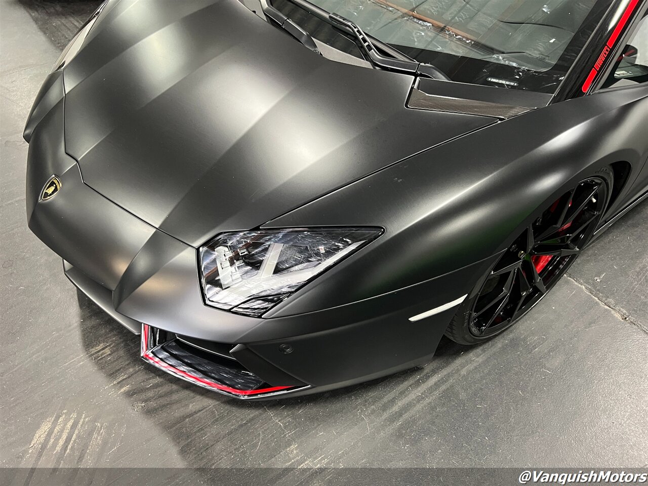 2016 Lamborghini Aventador LP 700-4 Pirelli Edition  Matte Black - Photo 10 - Concord, CA 94520