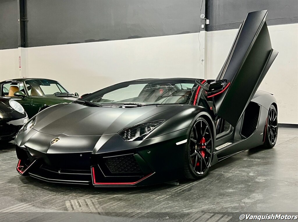 2016 Lamborghini Aventador LP 700-4 Pirelli Edition  Matte Black - Photo 1 - Concord, CA 94520