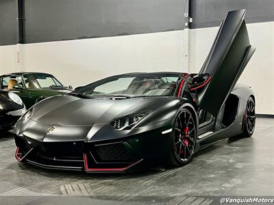 2016 Lamborghini Aventador LP 700-4 Pirelli Edition  Matte Black