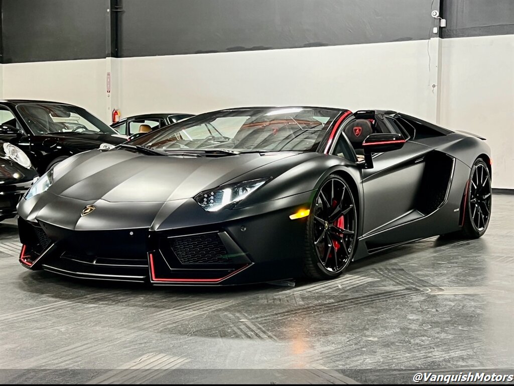 2016 Lamborghini Aventador LP 700-4 Pirelli Edition  Matte Black - Photo 2 - Concord, CA 94520