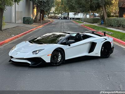 2017 Lamborghini Aventador LP 750-4 SV * RYFT  *  White Roadster