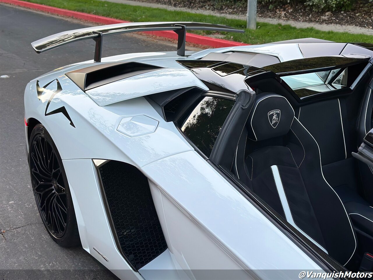 2017 Lamborghini Aventador LP 750-4 SV * RYFT  *  White Roadster - Photo 62 - Concord, CA 94520