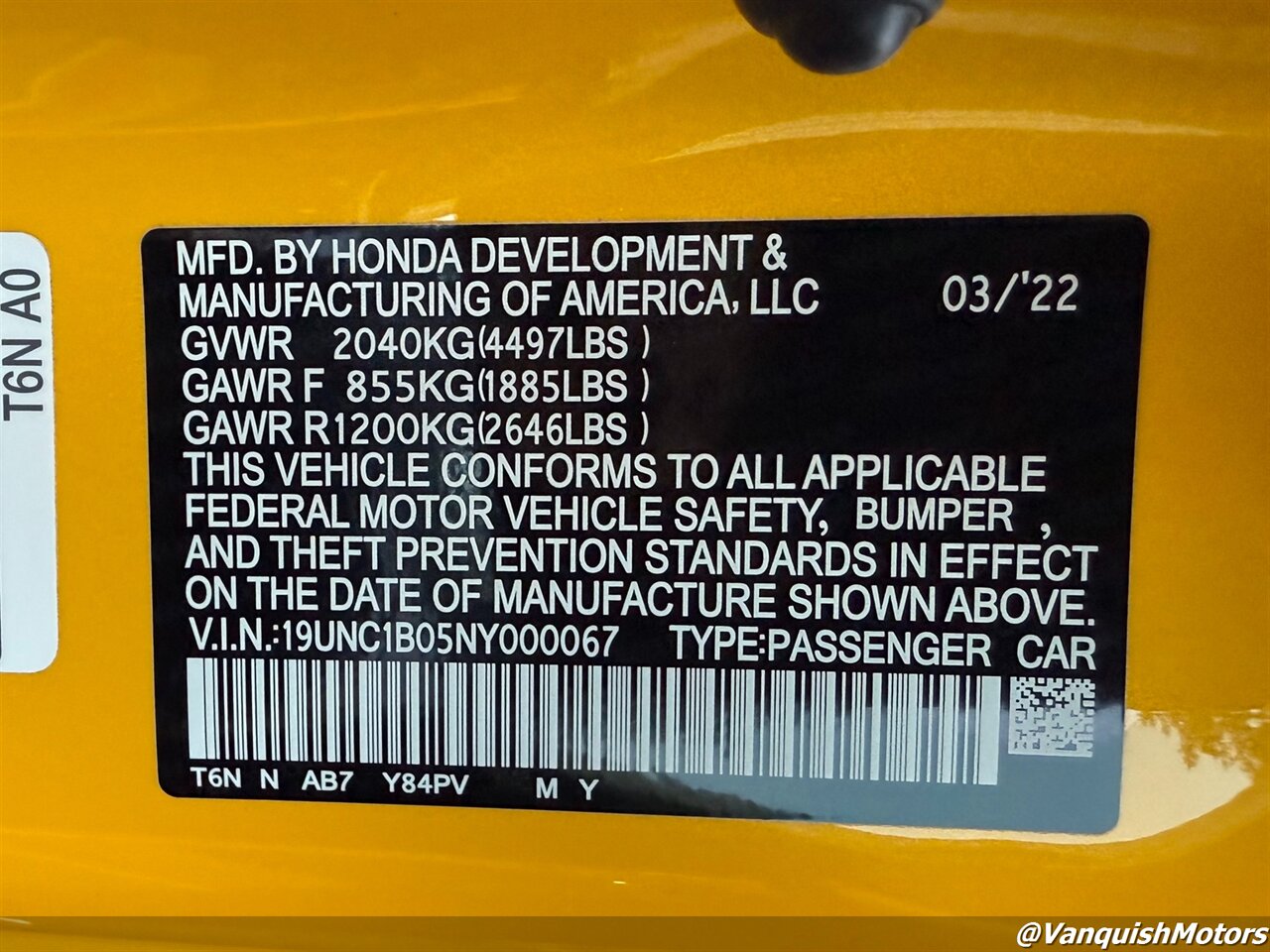 2022 Acura NSX SH-AWD Type S - Photo 14 - Concord, CA 94520