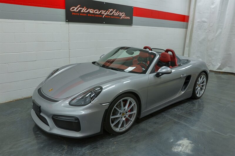 2016 Porsche Boxster Spyder  