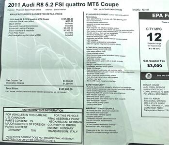 2011 Audi R8 5.2 quattro   - Photo 92 - Ivyland, PA 18974