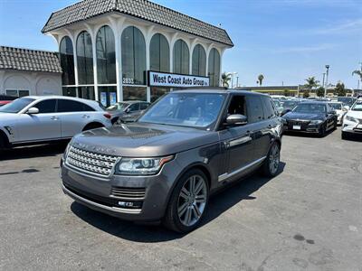 2016 Land Rover Range Rover Supercharged SUV