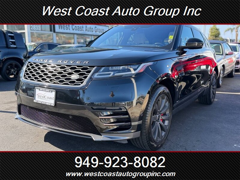 Narvik Black 2018 Land Rover Range Rover Velar P250 R-Dynamic SE SUV / Crossover All-Wheel Drive Automatic